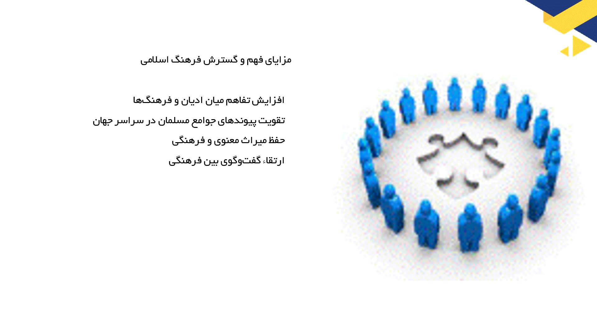 پاورپوینت در مورد فرهنگ اسلامی در کشورهای مختلف